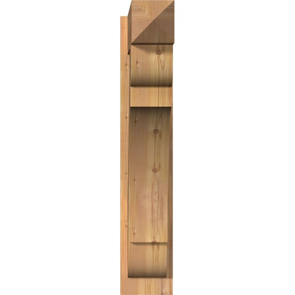 Olympic Arts & Crafts Smooth Outlooker, Western Red Cedar, 7 1/2W X 28D X 40H